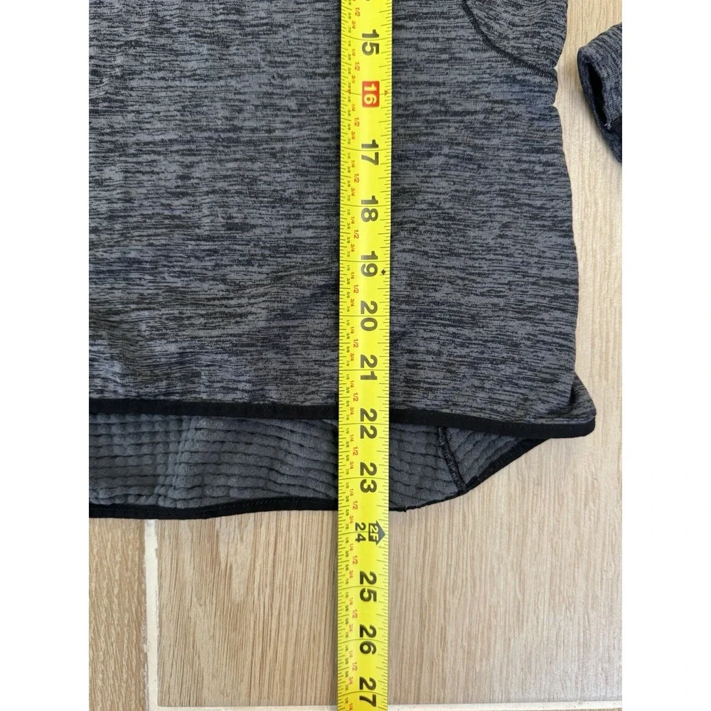 Nike Running Jacket Womens Small Gray Sphere Element 1/4 Zip Long Sleeve Sweater